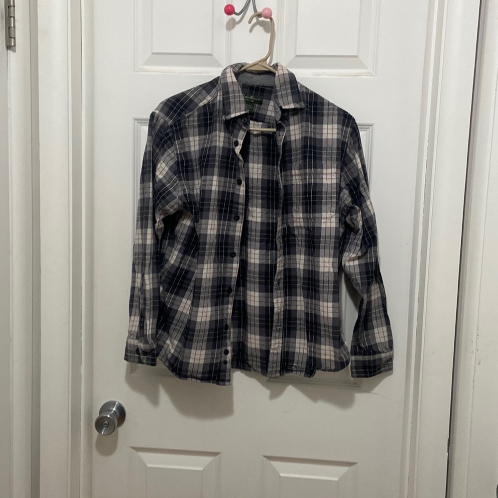 Eddie Bauer gender neutral flannel